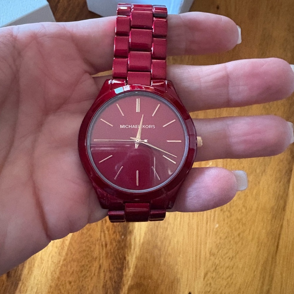 Michael Kors Radiant Red Women's Watch